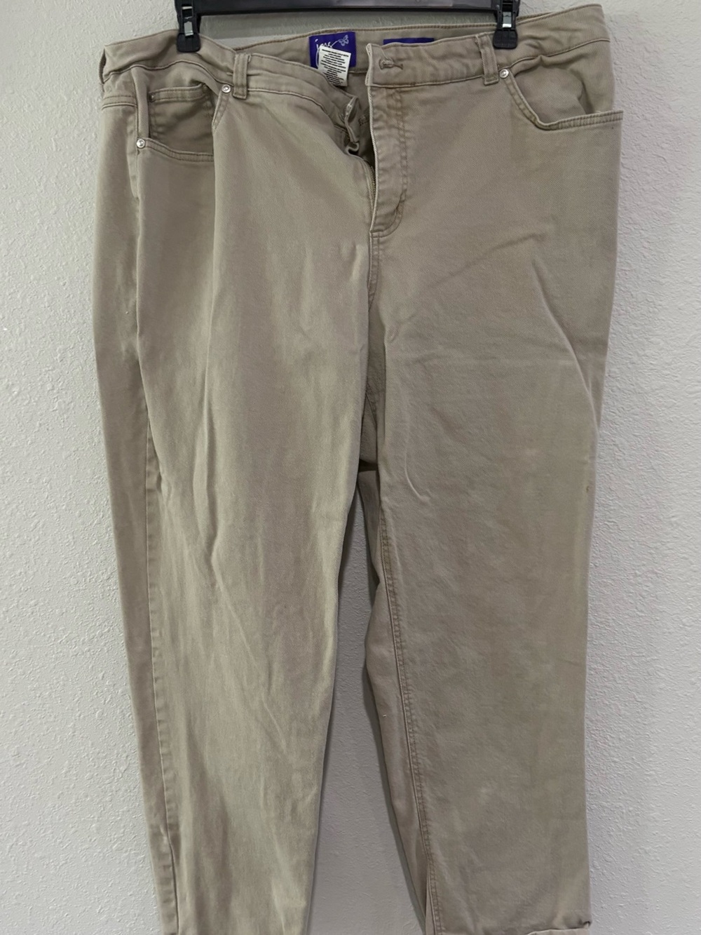 Just My Size Brownstone Jeans - Brown size 24W